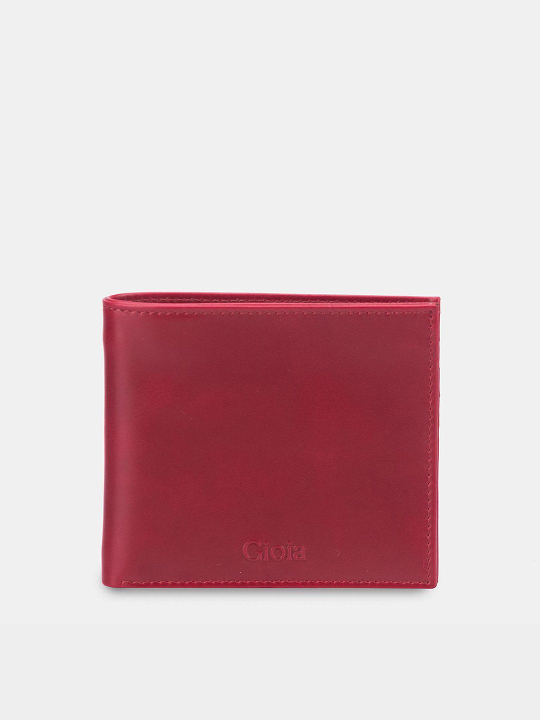 GIOIA Red Dapper Essentials Bifold Wallet 8cc