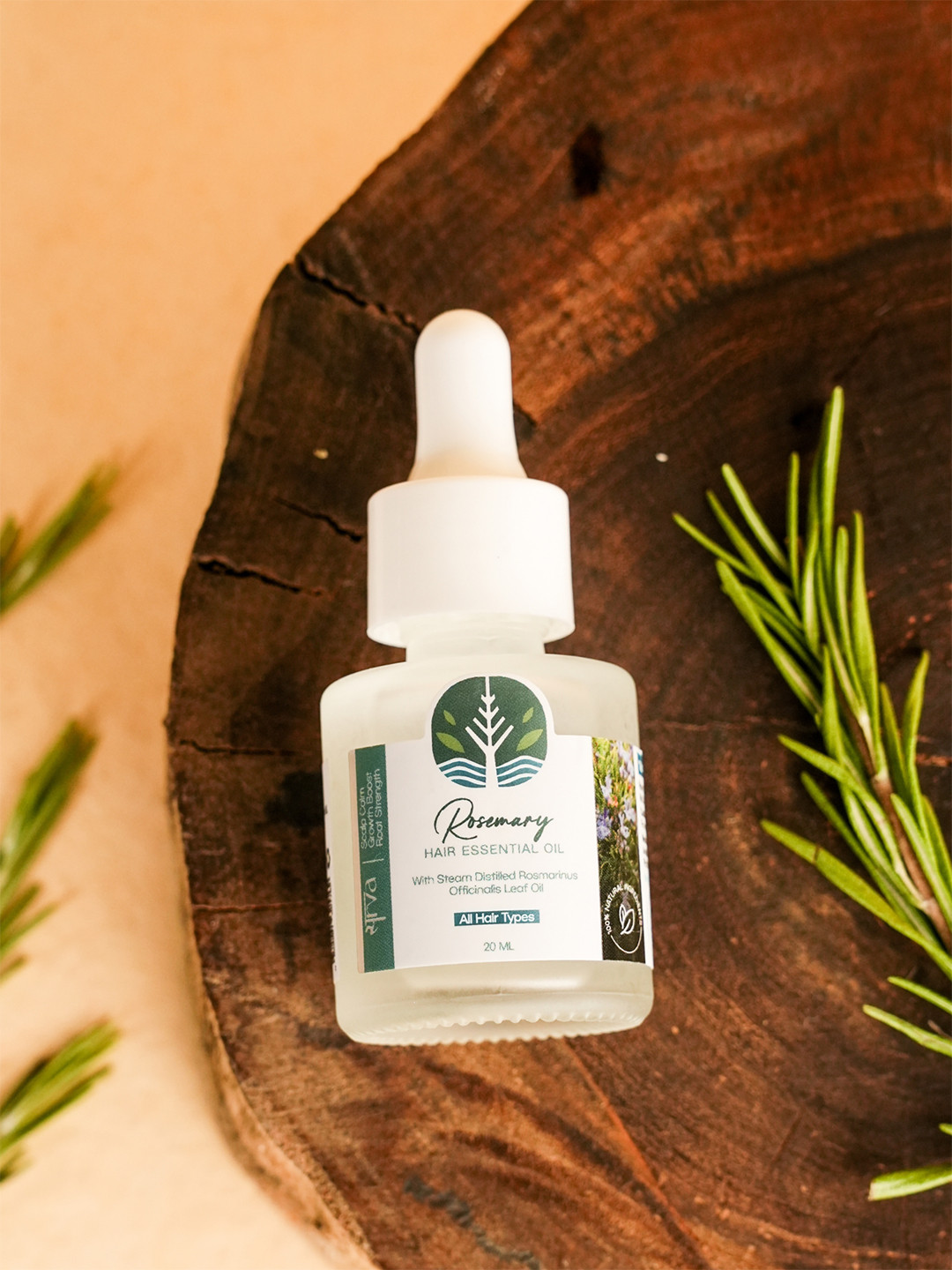 SARVA by Anadi 100% Natural Vegan Rosemary Essential Oil - 15 ml