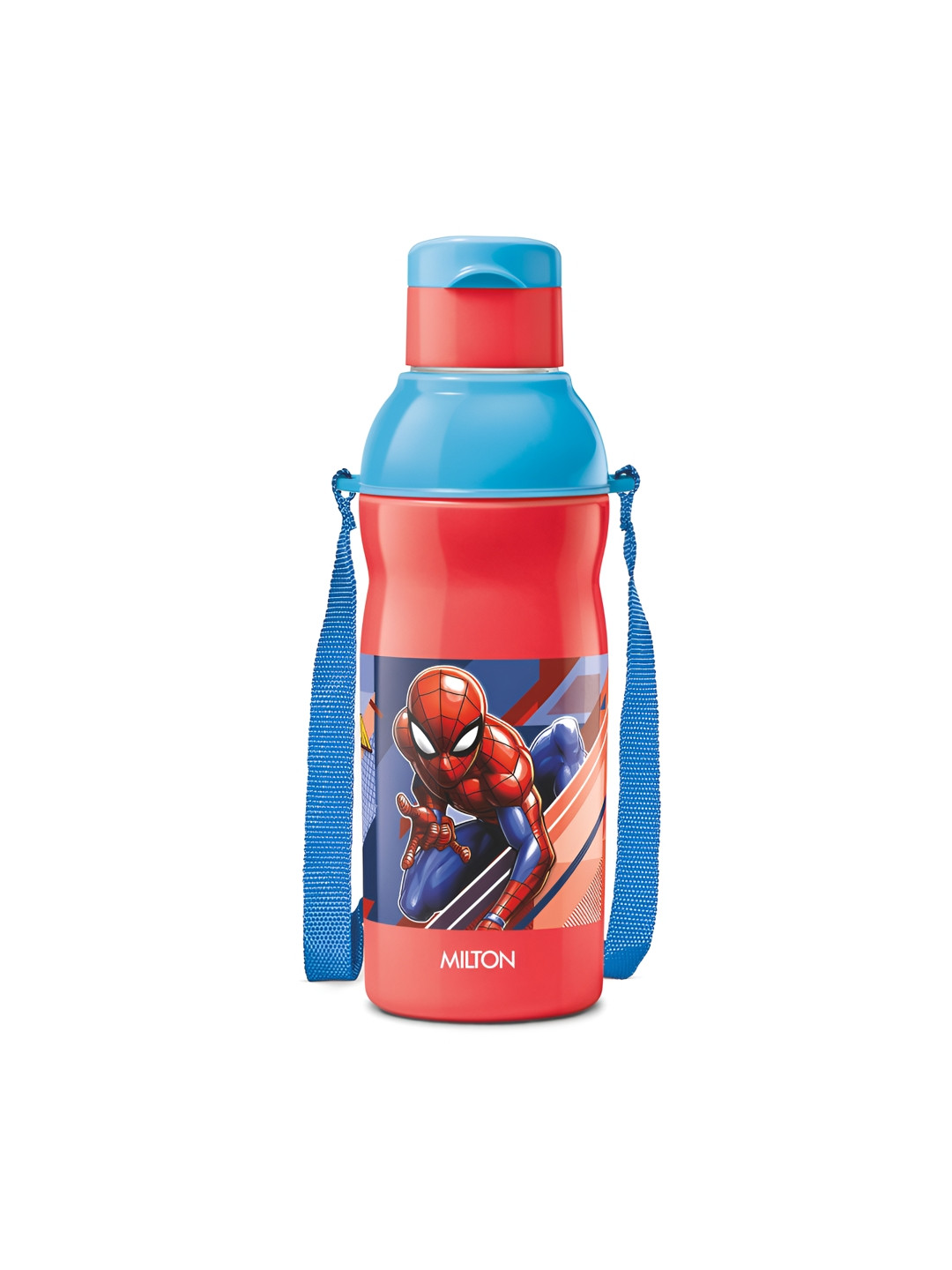 Milton Marvel Kool Elite 600 Insulated Water Bottle Flip Top Lid 492 ml -Spider Man print