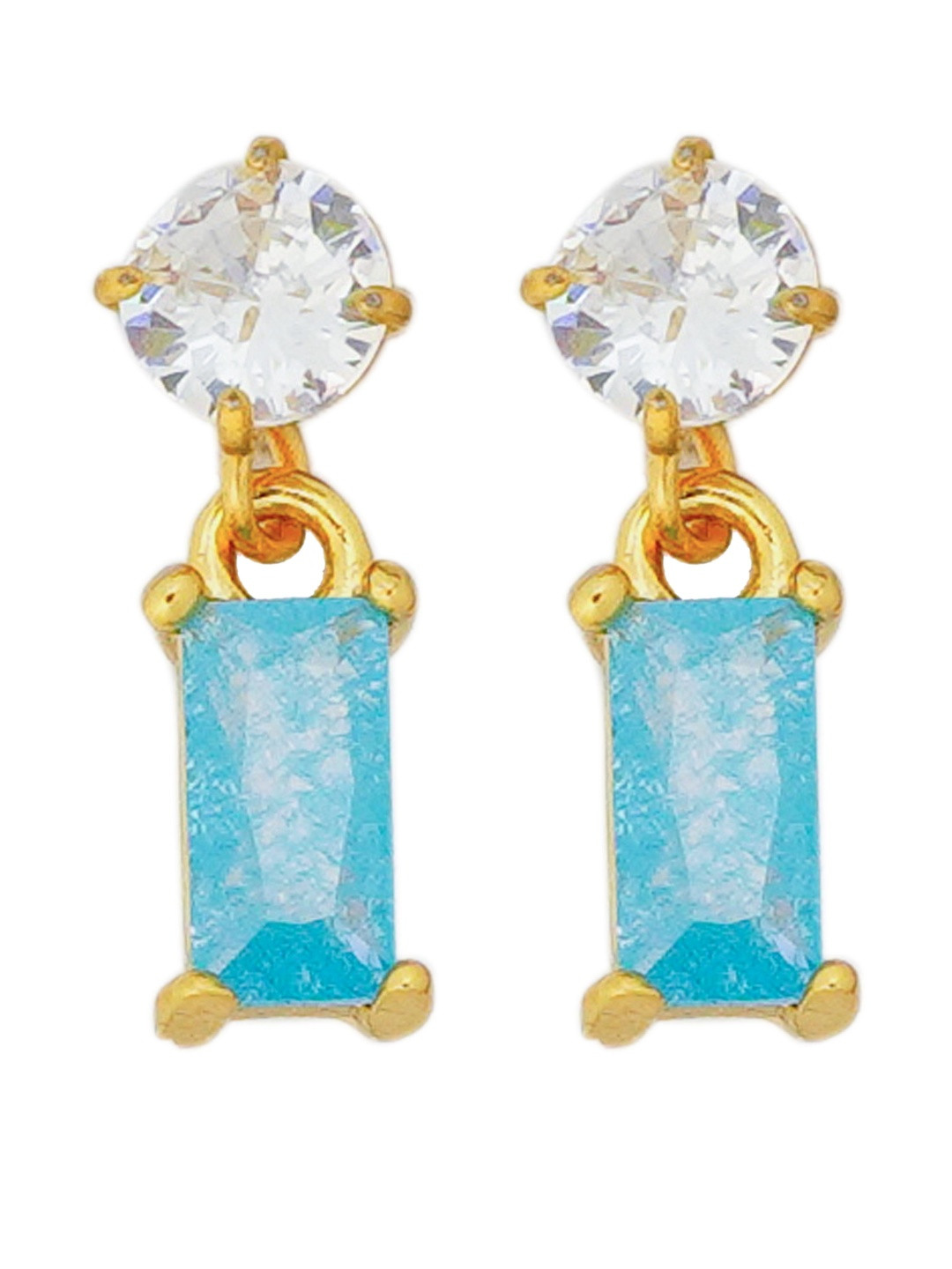 INTERSTELLAR Women Gold Plated Drop Earrings
