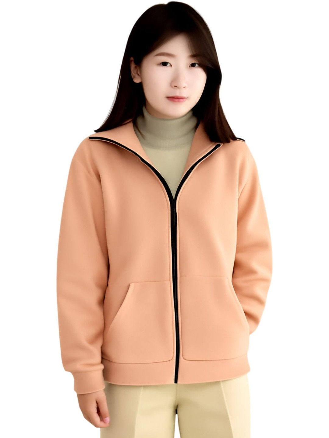CORSICA Women Pink Fleece Jacket