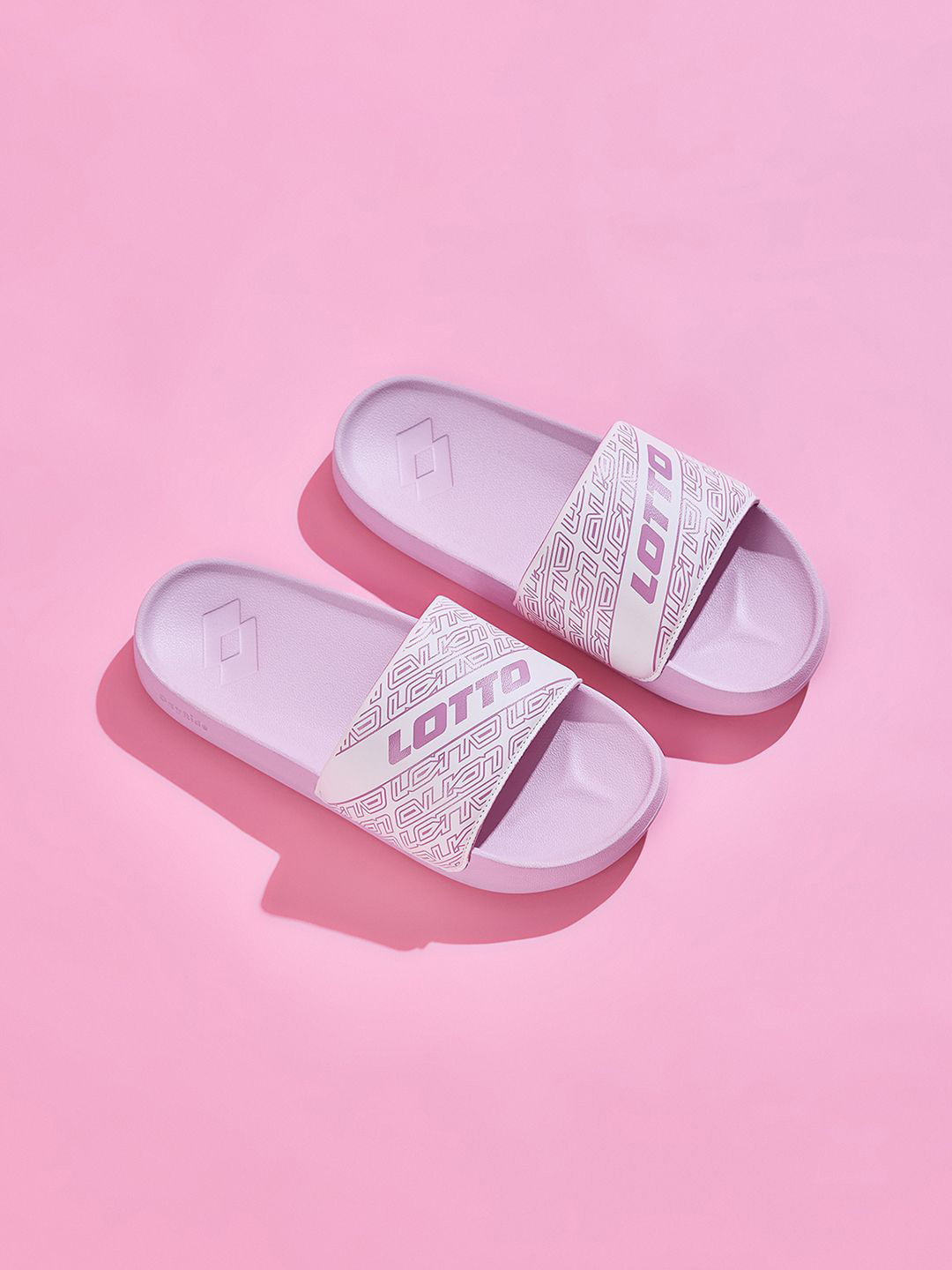 Lotto Women Midway GFX Purple Slides