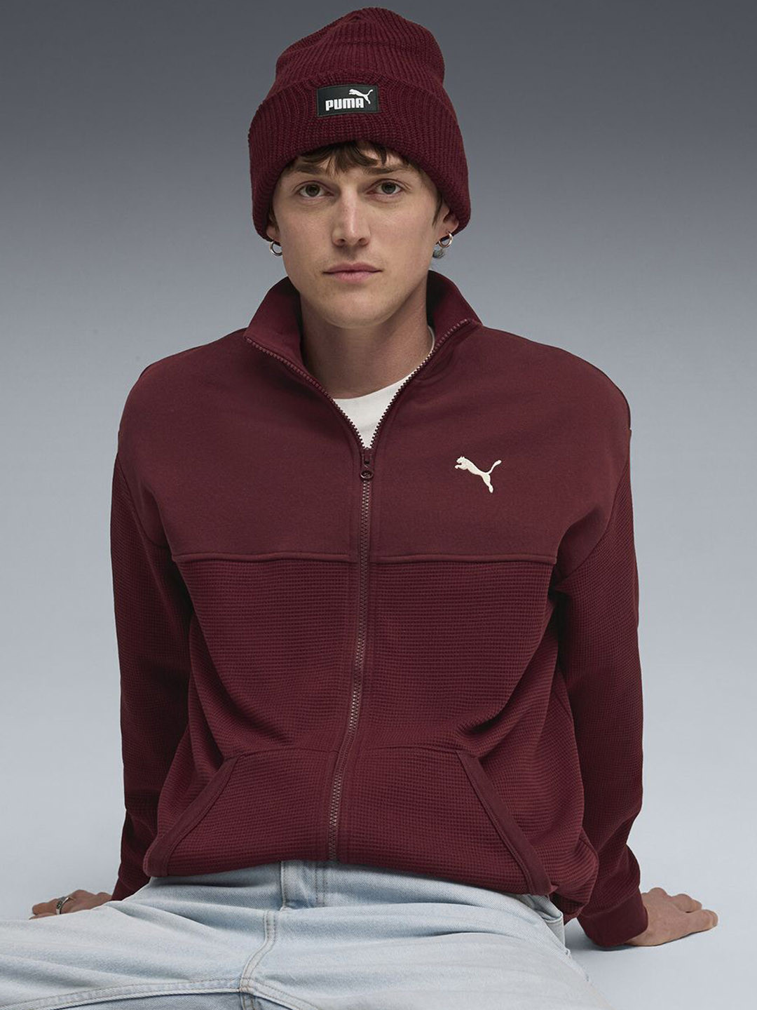 Puma CLASS Mens Relaxed Fit Track Jacket