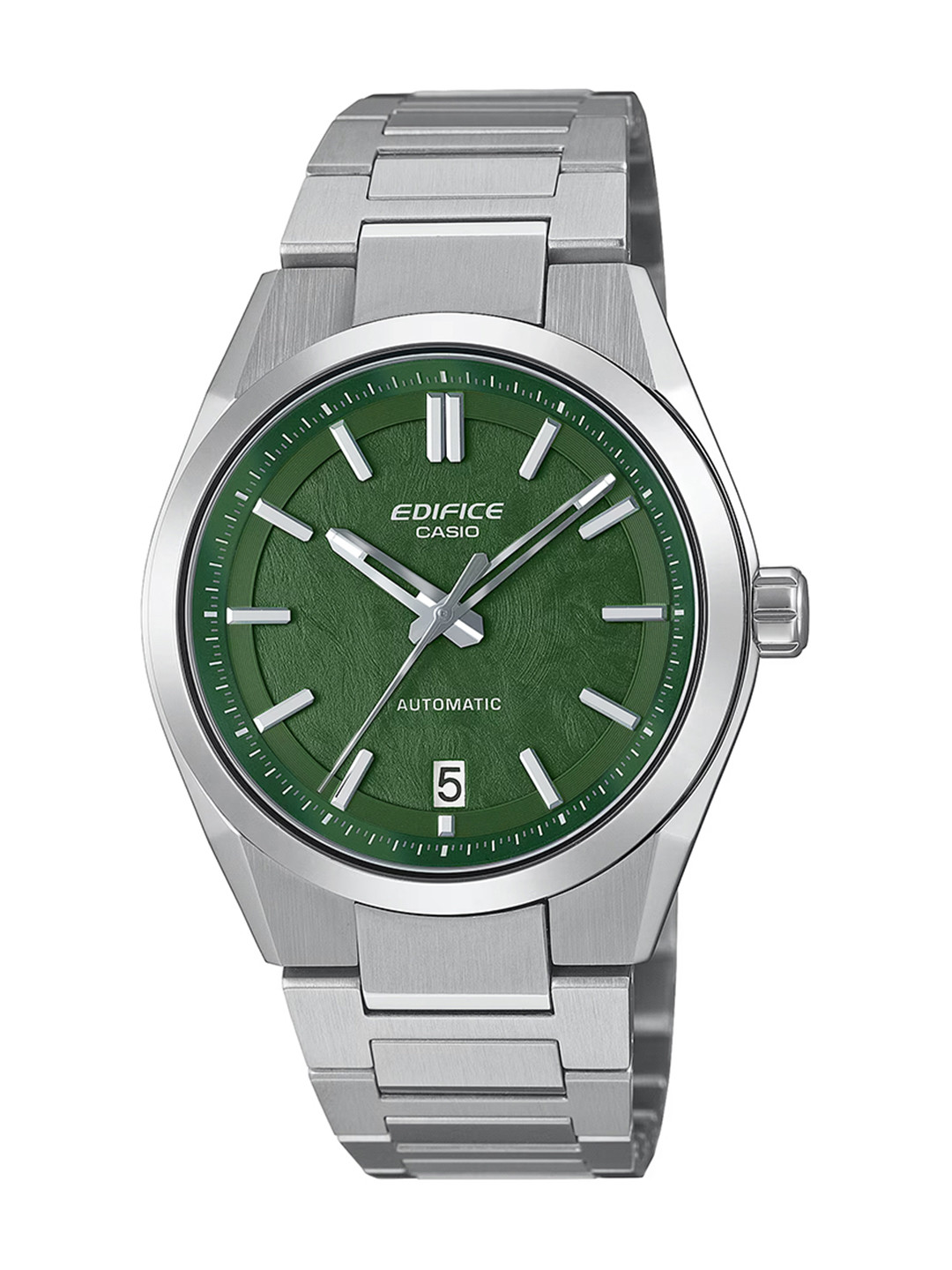 Casio Green Analog Dial Stainless Steel Watch EFK-100D-3ADR