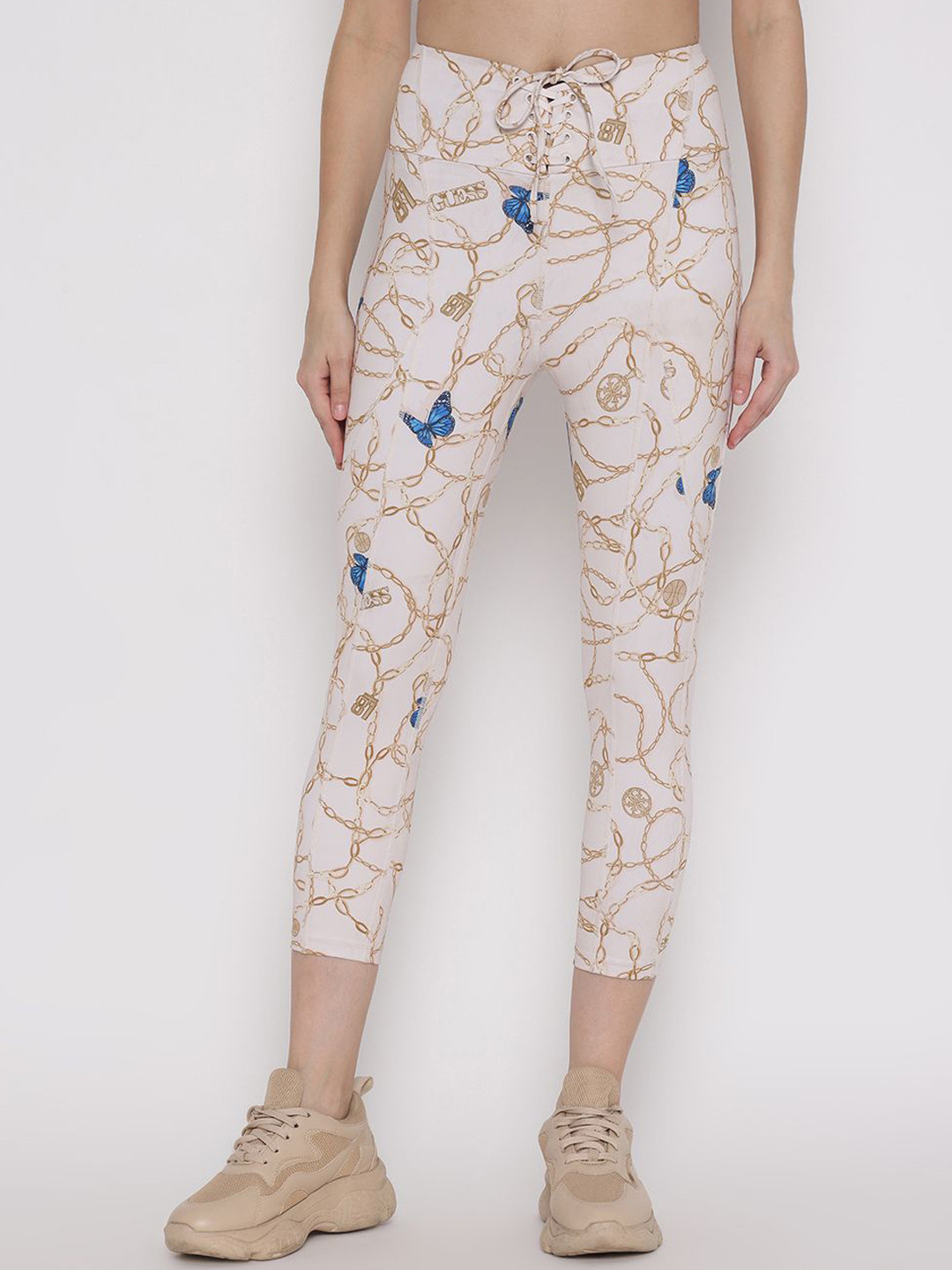GUESS Abstract Printed Legging