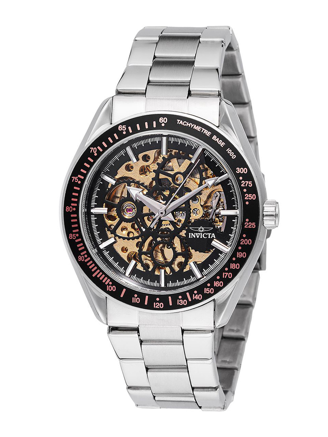 Invicta Men Dial & Stainless Steel Bracelet Style Straps Analogue Automatic Watch 49500