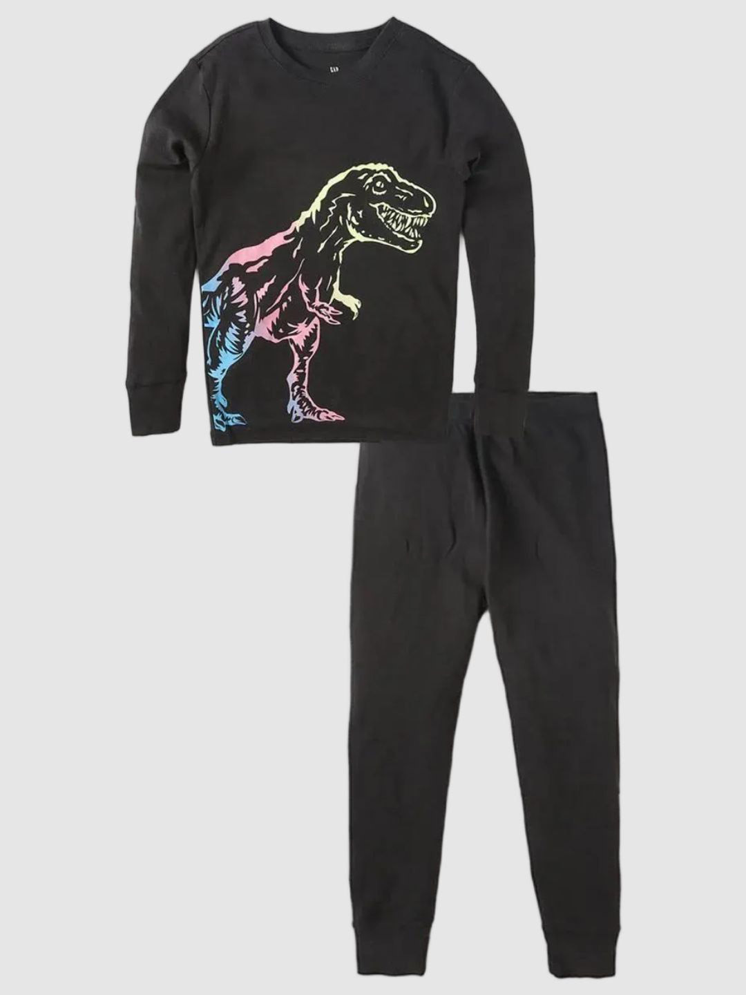 GAP Boys Graphic Contrast Round Neck Organic Cotton T-Shirt & Pyjama Set