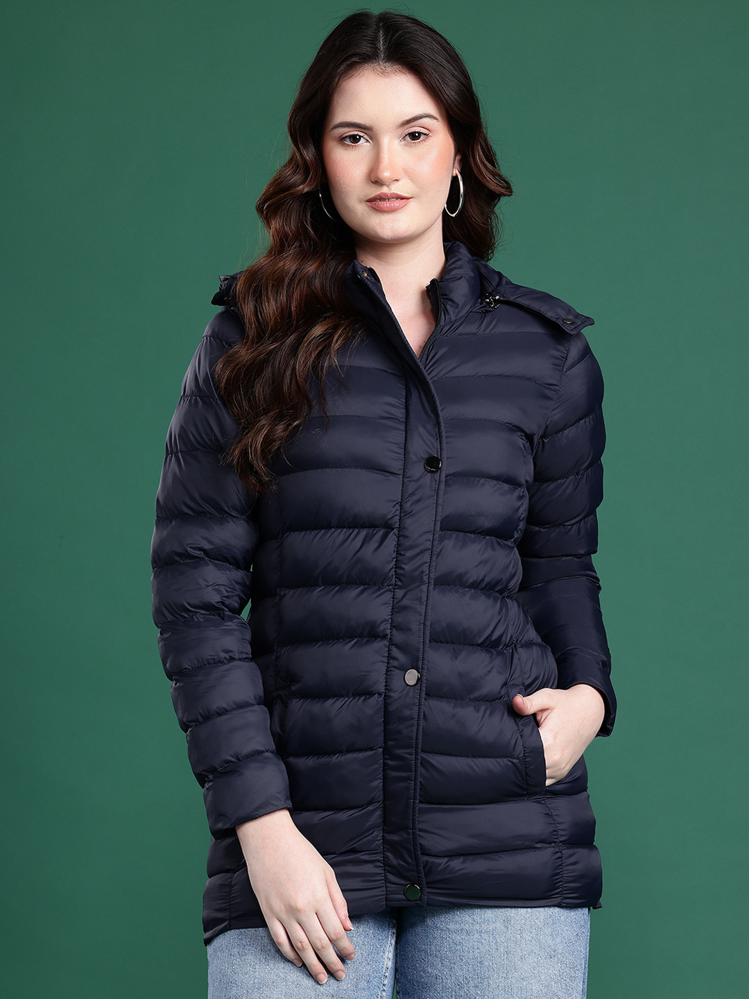 Cayman Women Lightweight Hooded Puffer Jacket