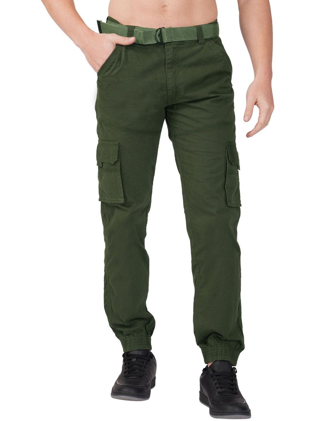 Hymen Legions Men Mid-Rise Regular FitCargos Trousers
