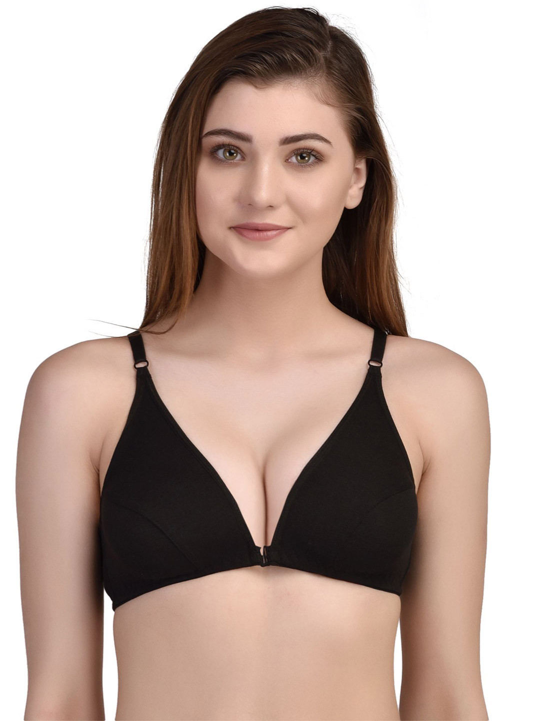CRIBE Medium Coverage Non Padded All Day Comfort Cotton T-shirt Bra