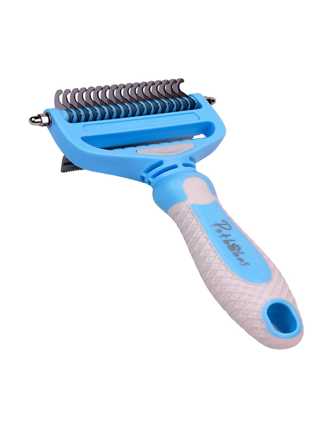 Petbabas 2-In-1 Dog Deshedding & Dematting Grooming
