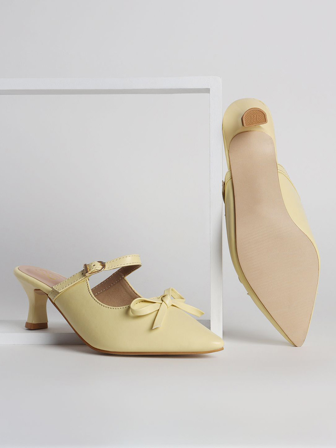 Street Style Store Women Kitten Pumps with Bows