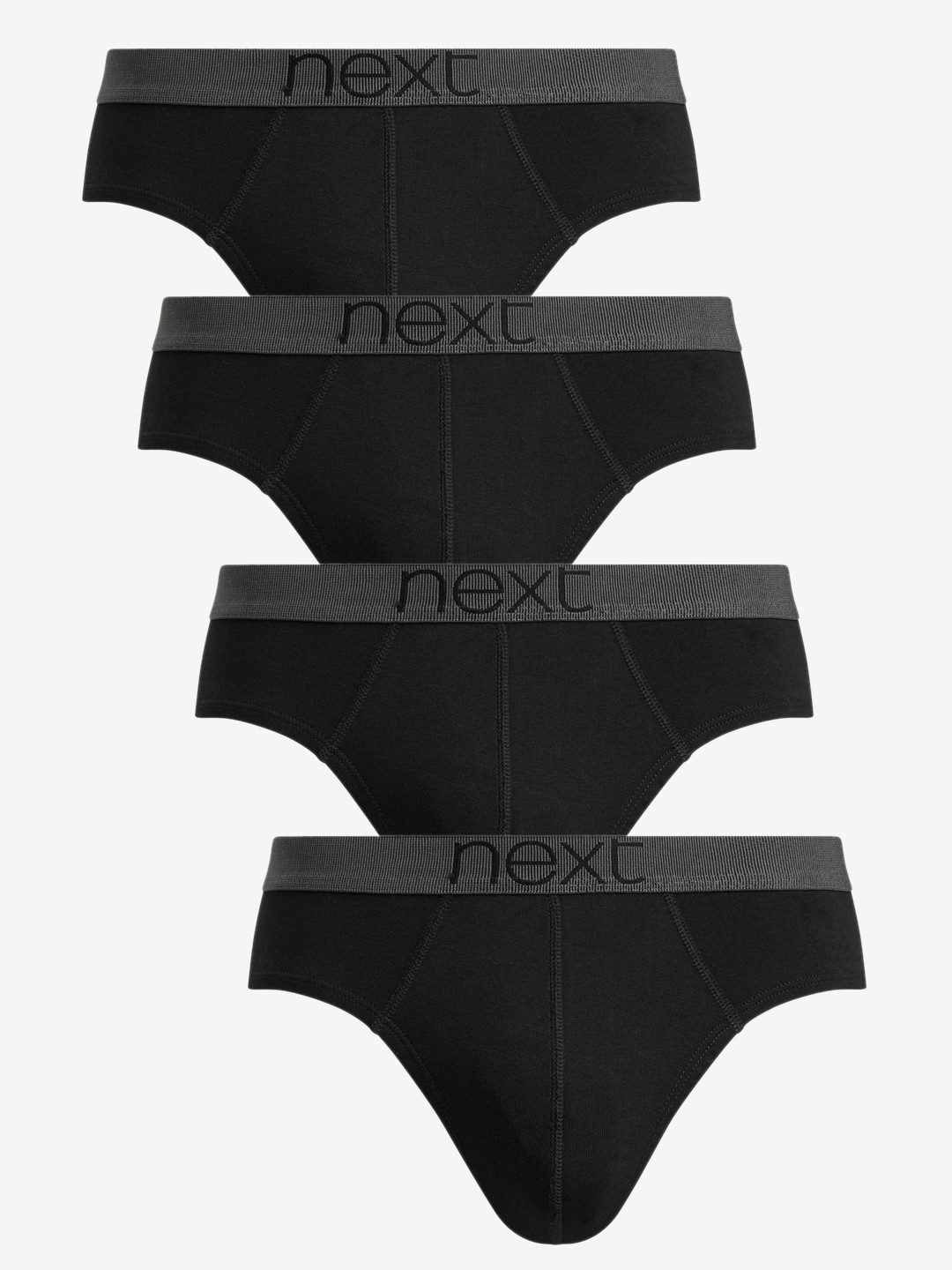 next Men Pack of 4 Pure Cotton Basic Briefs 5059167158142