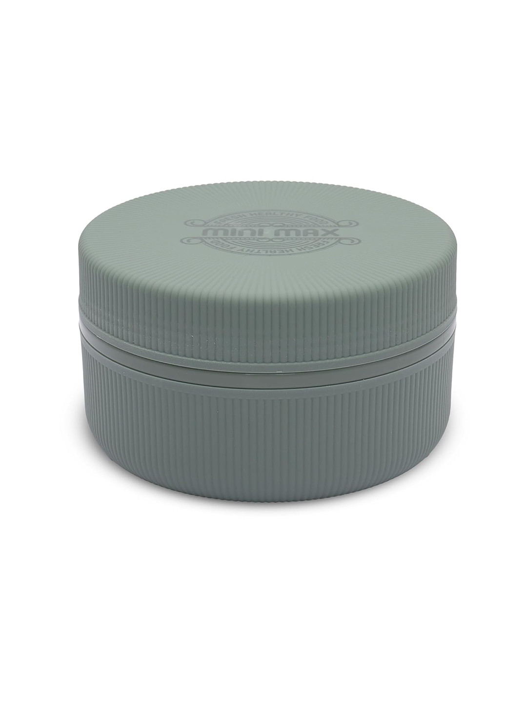 JAYPEE MINI MAX XL G. Green Solid Plastic Easy to Clean 1PCs Lunch Box With Spoon and Fork