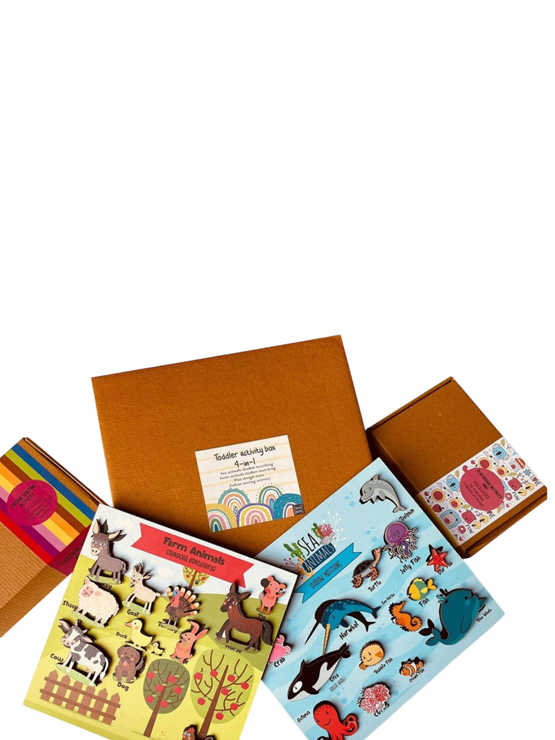 ZOOPLAY Kids Set of 4 Skill Development Toy Learning and Development Toys