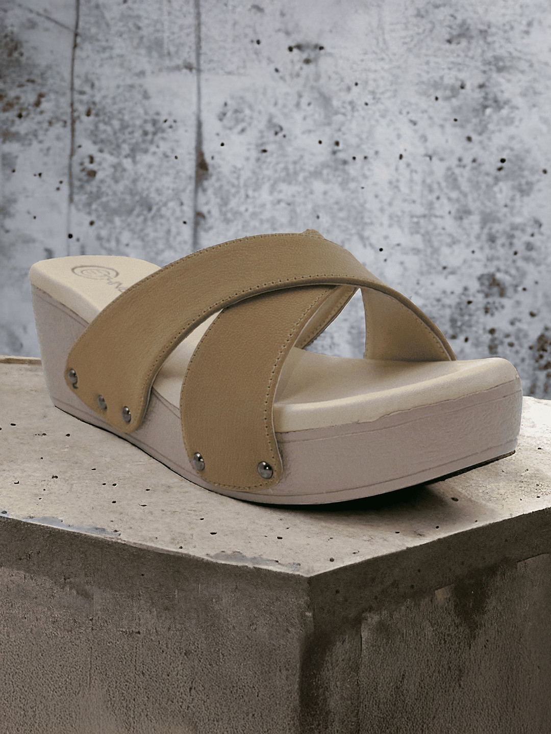 Patriarchy Leather Wedge Sandals