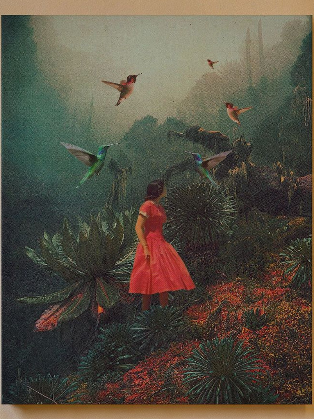 20 SECONDS BEFORE THE RAIN , SURREAL ART PRINTS