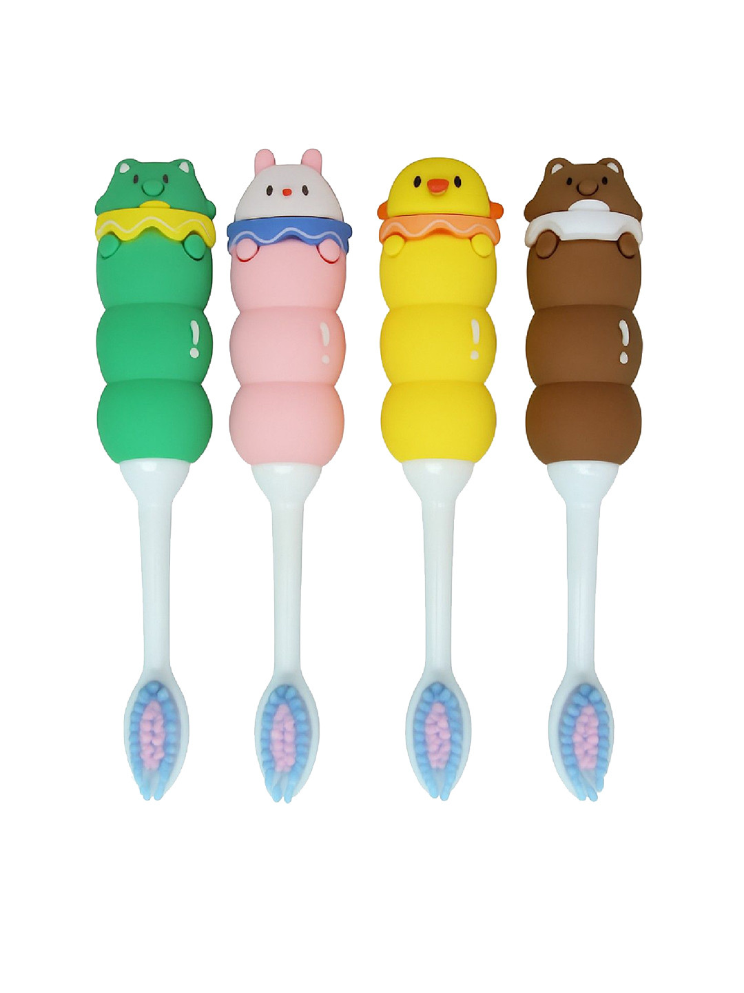 Kalra Magic Set Of 4 Silicone Baby Toothbrush