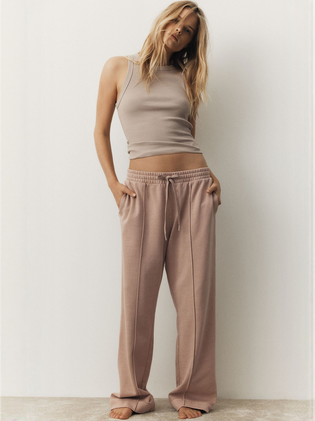 H&M Washed-Look Sweatpants