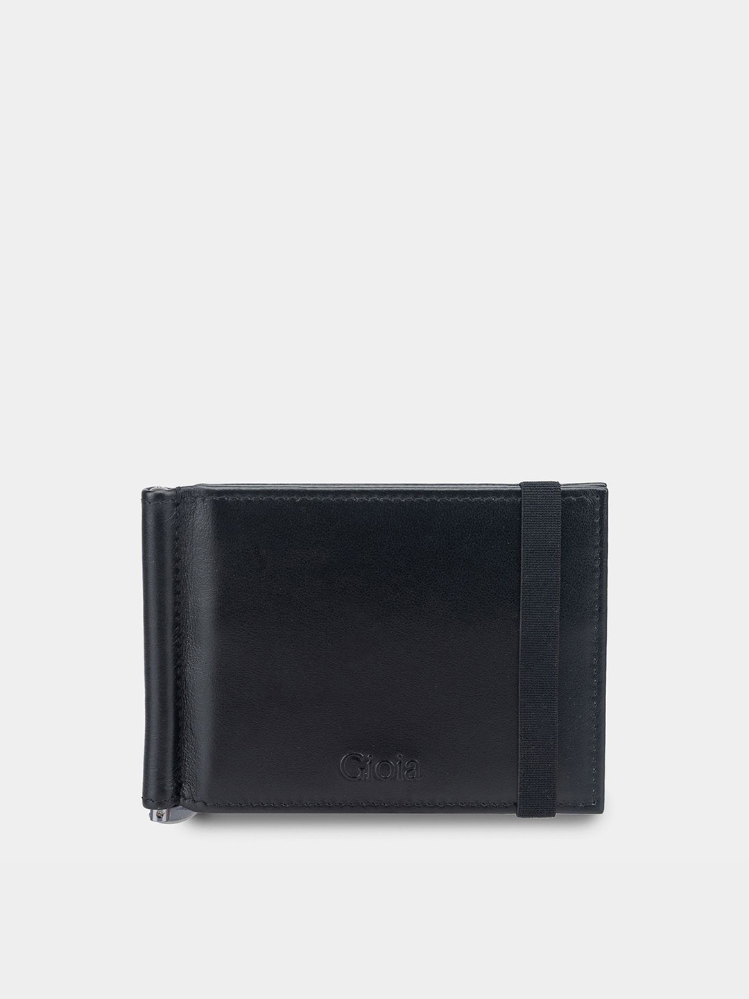 Gioia Black Dapper Essentials 6cc Moneyclip Wallet