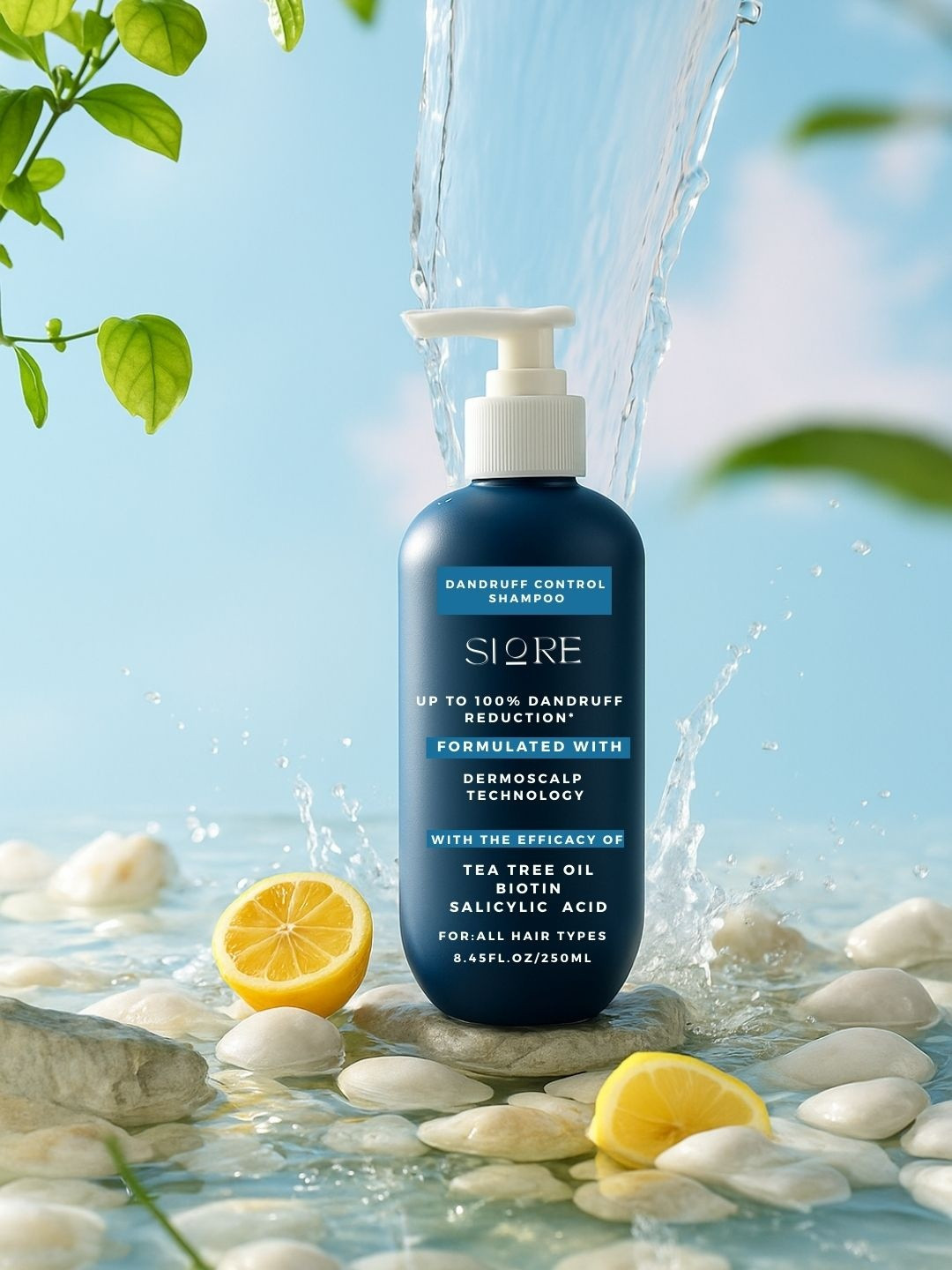 SIORE Unisex 250 ml Dandruff Control Shampoo