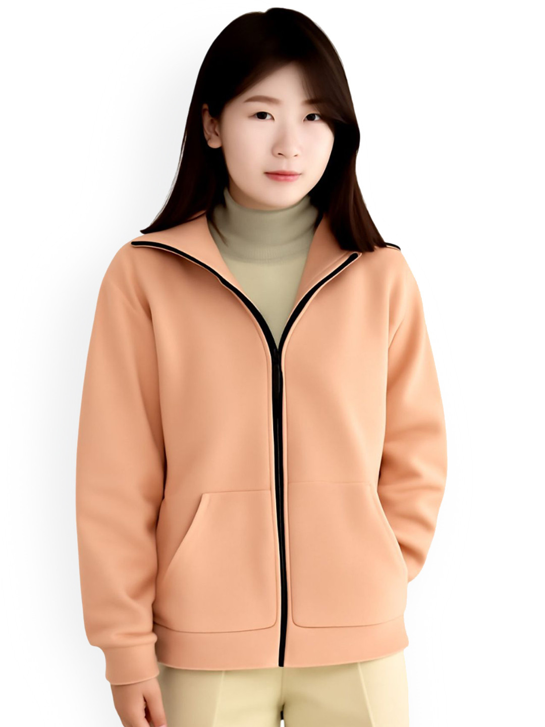 Kasendra Women Hooded Solid Bomber Jacket
