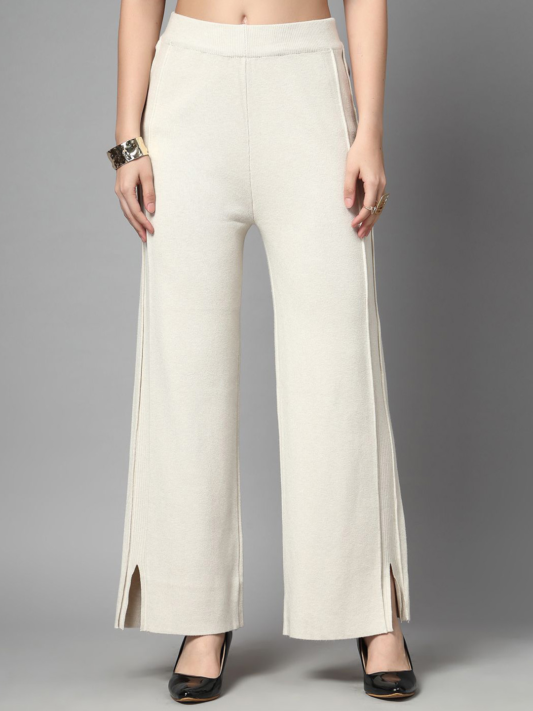 Mafadeny Women Soft Straignt Fit Plazzos