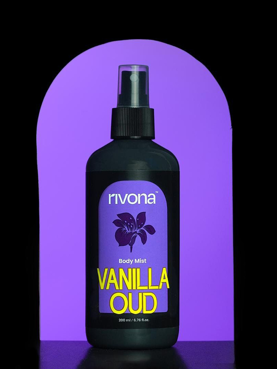 Rivona Naturals Vanilla Oud Warm & Woody Body Mist- 200 ml