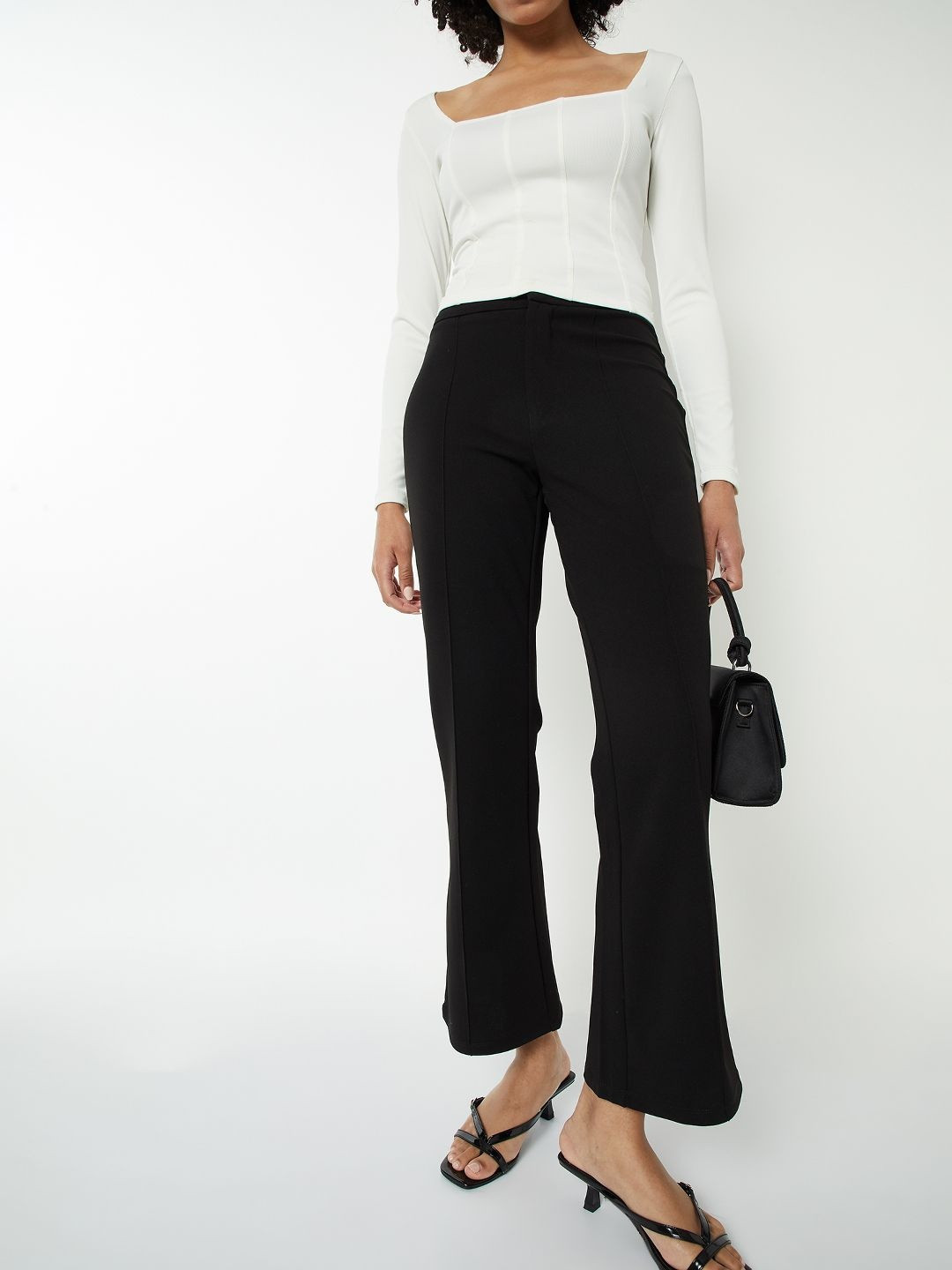 max Women Relexed Fit Trousers