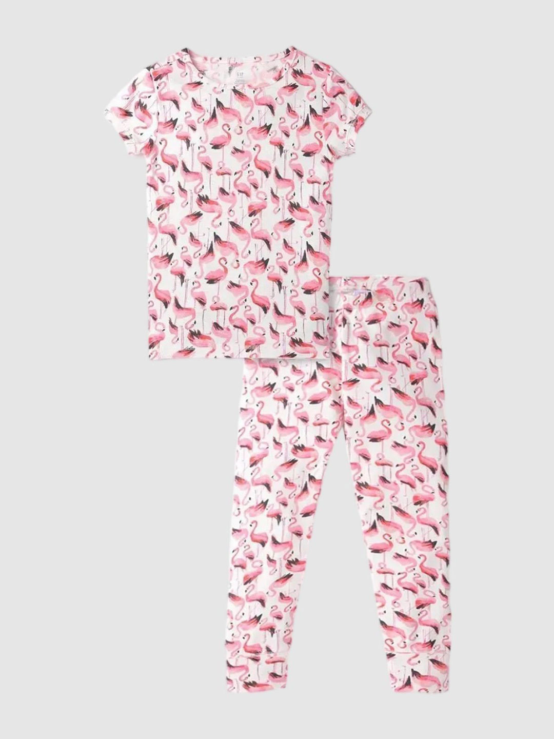 GAP Girls Printed Crew Neck Night Suit