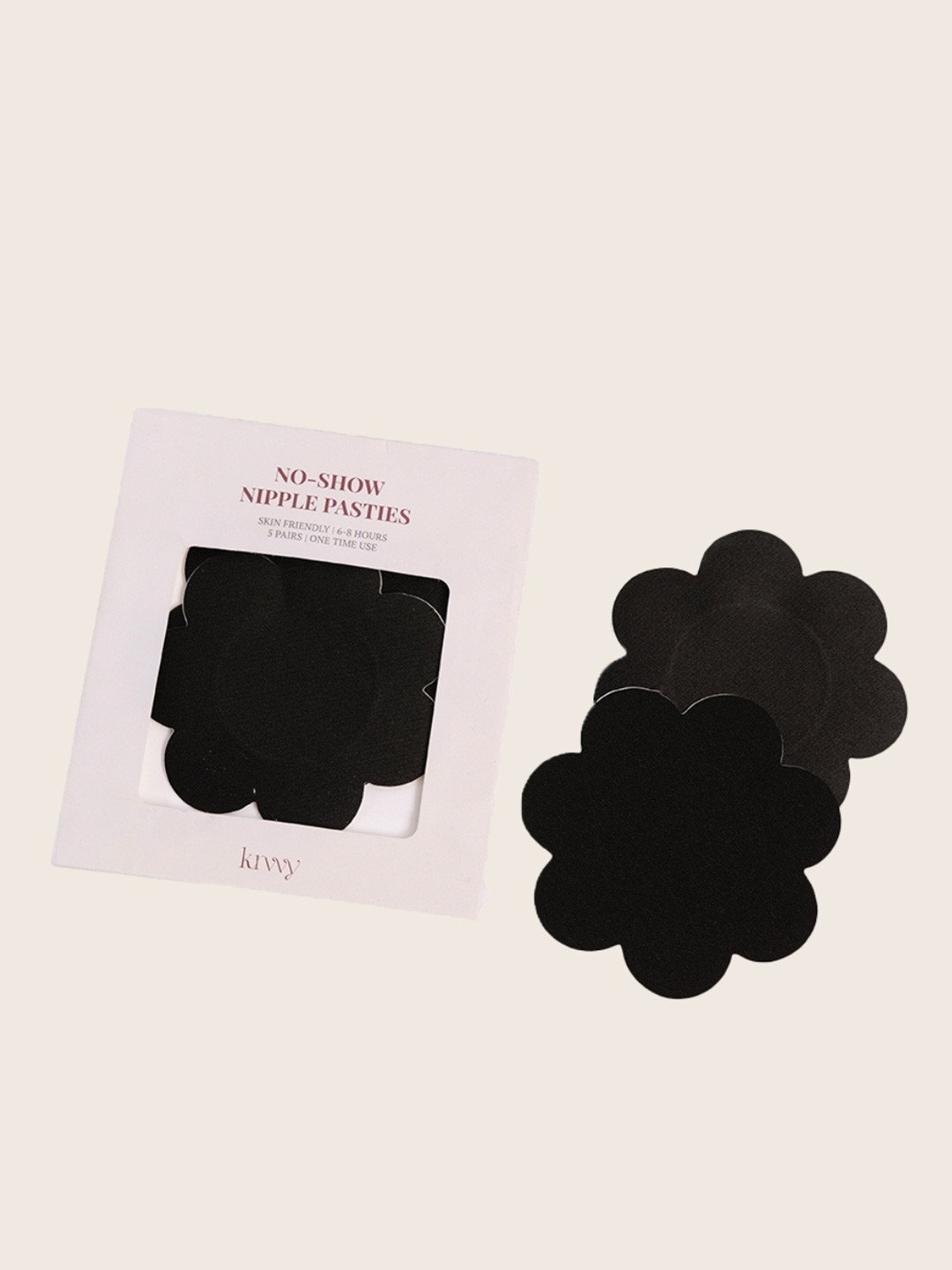 Krvvy Women's No-Show Nipple Pasties(5 Pcs)