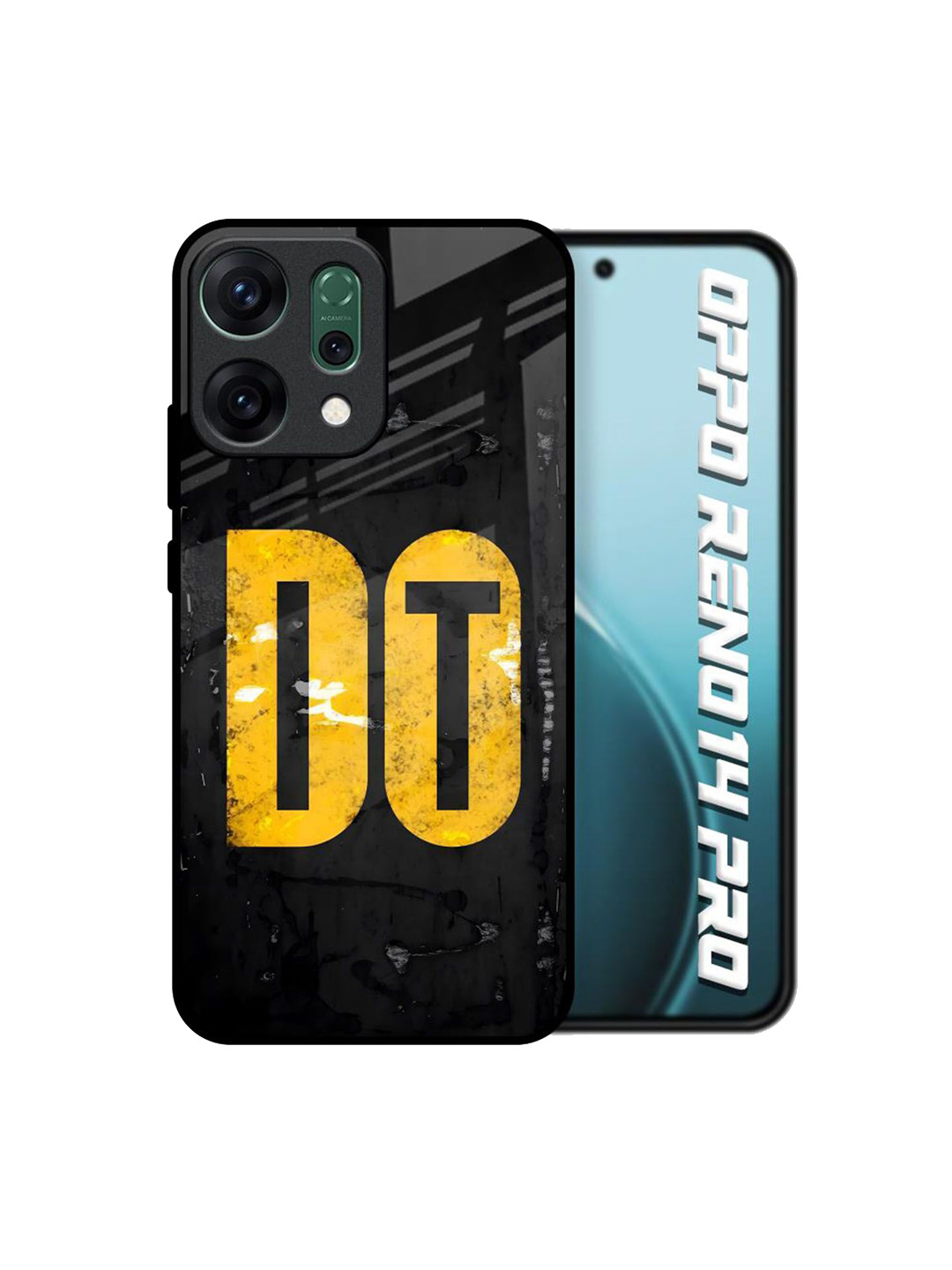 QRIOH DT Vibe Printed Oppo Reno14 Pro 5G Back Case Mobile Accessories