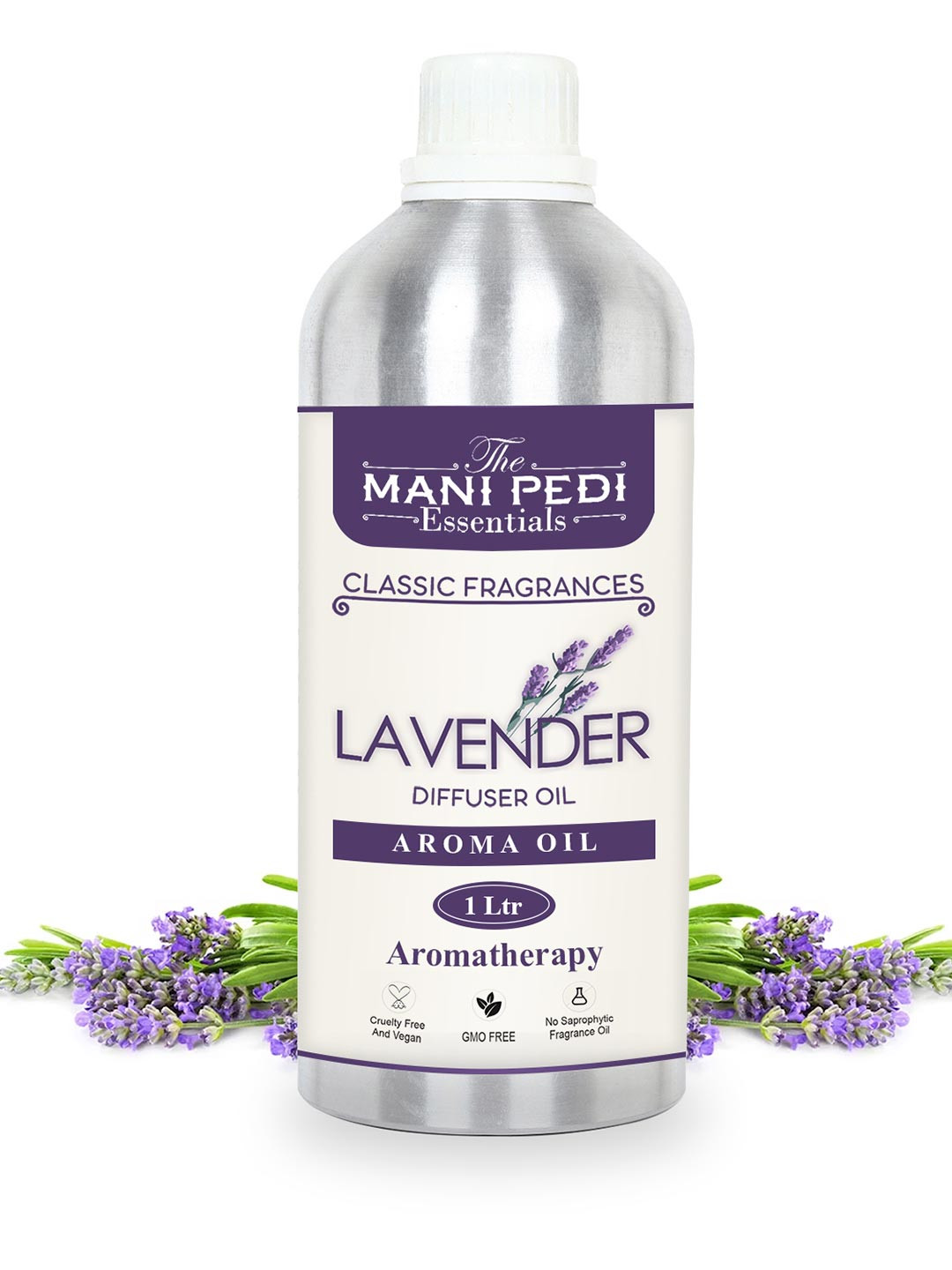 The Mani Pedi Essentials White Lavender Diffuser Oil 1L