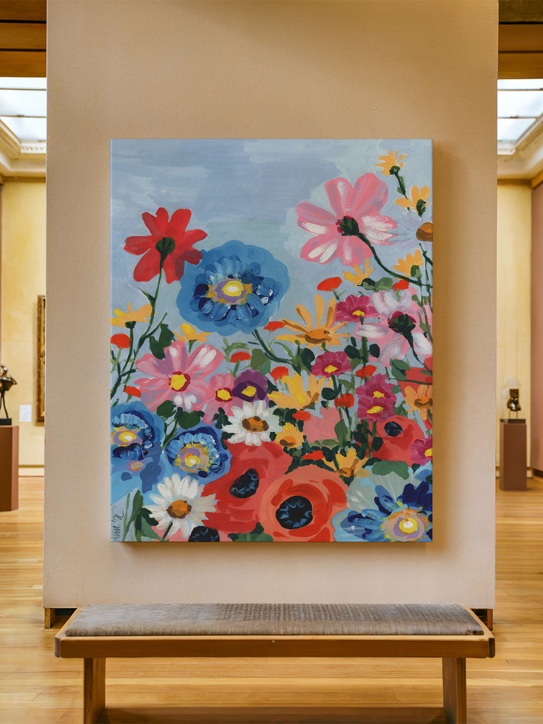 ASIAN MONK Multi Portrait Wood Wall Art