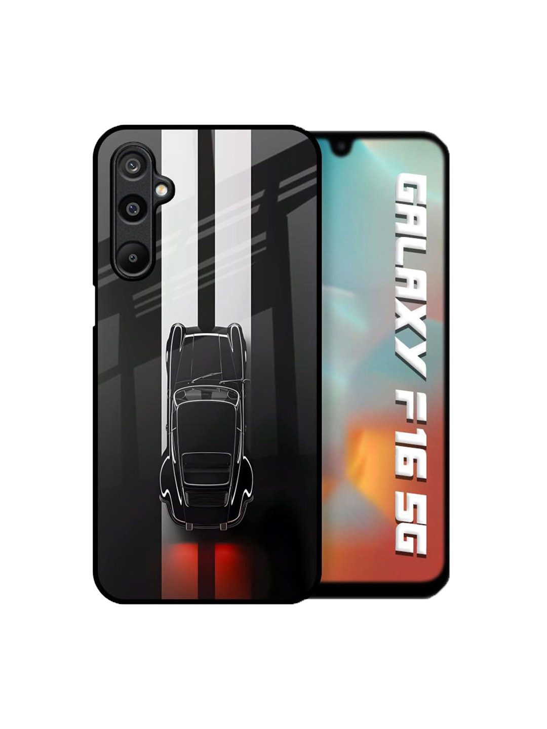 QRIOH Shadow Flash Printed Samsung Galaxy F16 5G Back Case Mobile Accessories