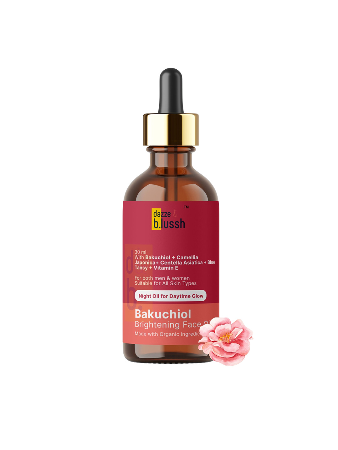 Dazze and blussh Bakuchiol Brightening Face Oil- 30 ml