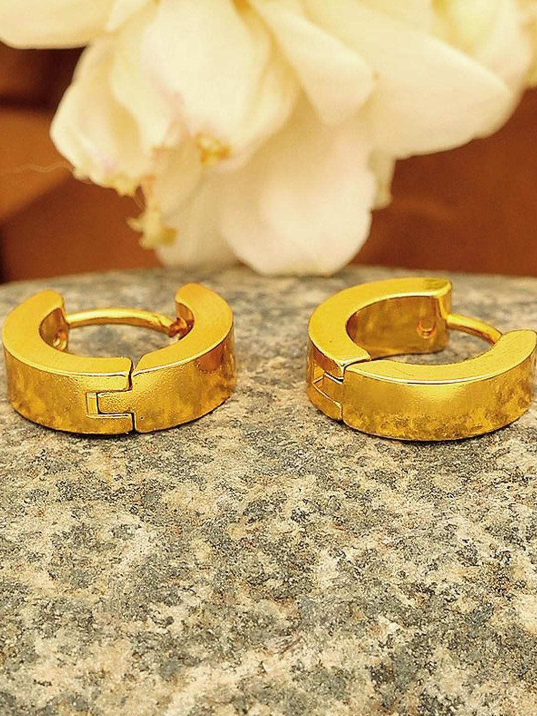 Beenth & Doneth Circular Half Hoop Earrings