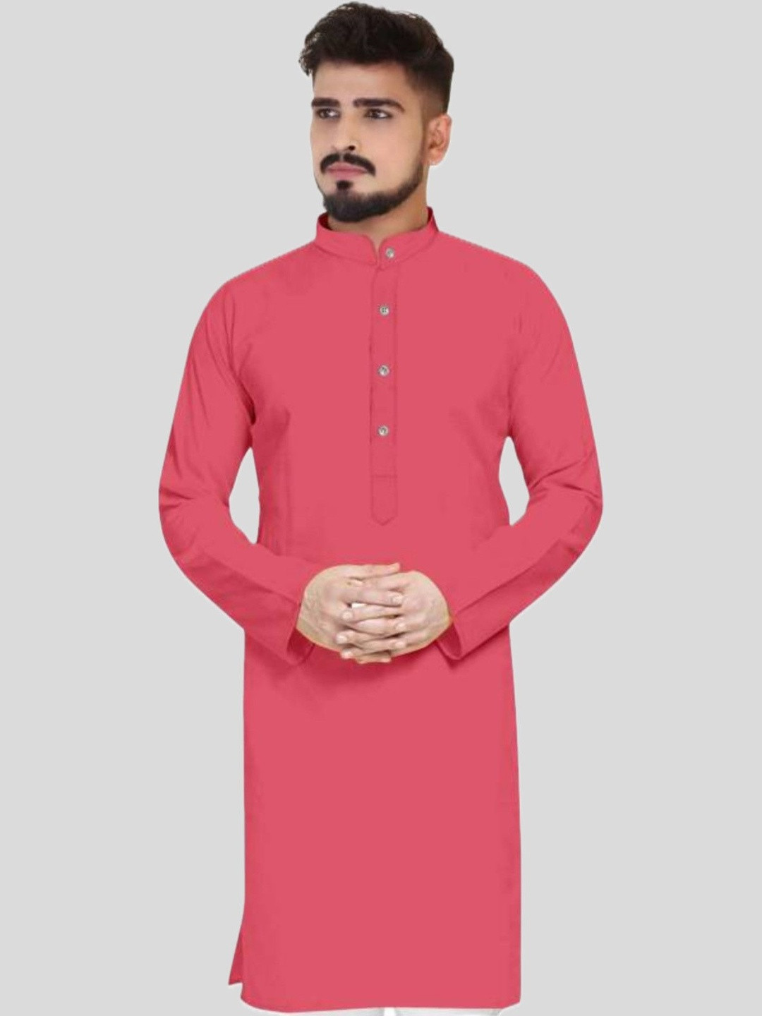 ANUJ FASHION Men Festive Blended Kurta