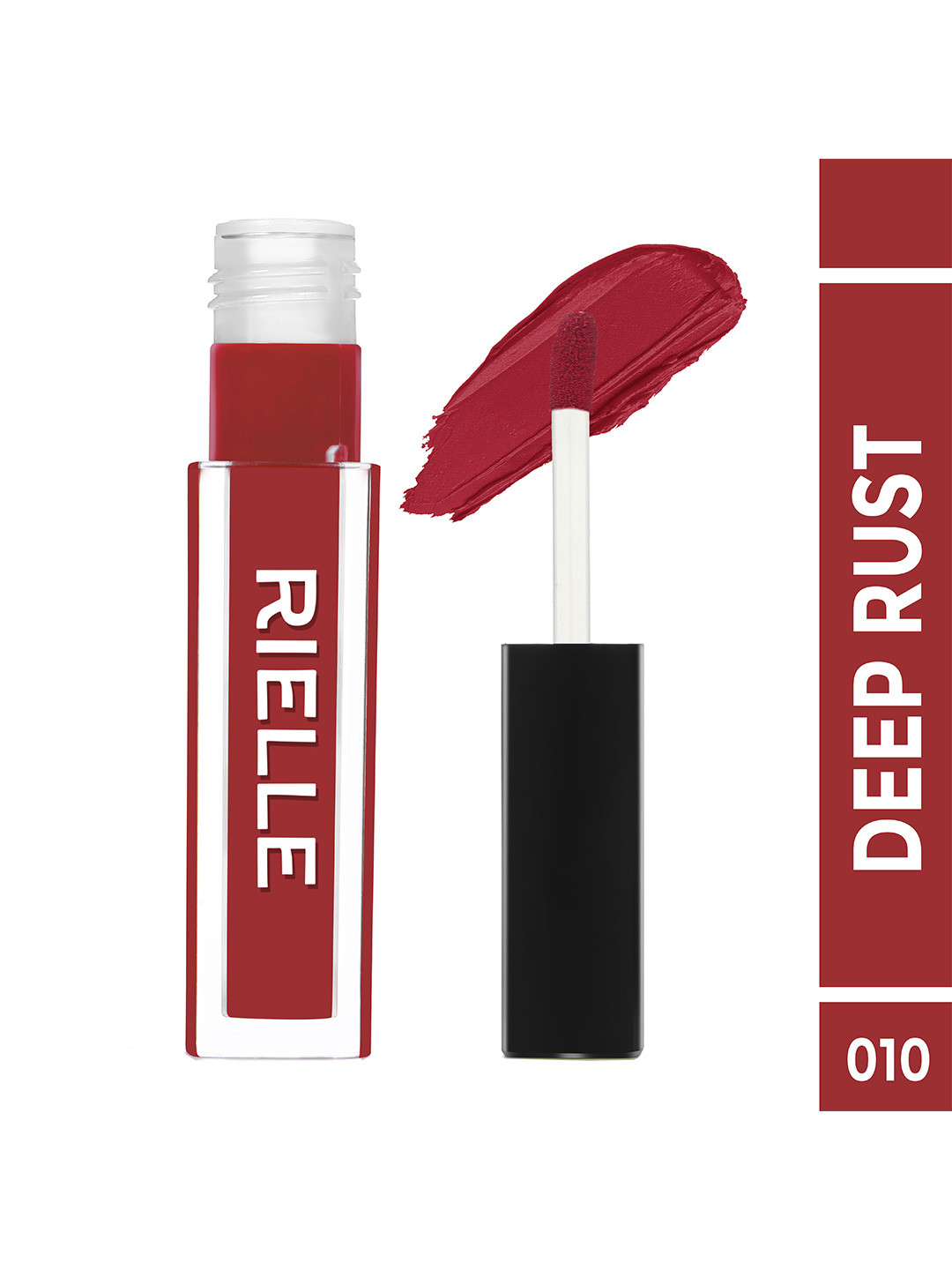 RIELLE My Matte Long-Lasting Liquid Lipstick - 2.8 ml - Deep Rust-010