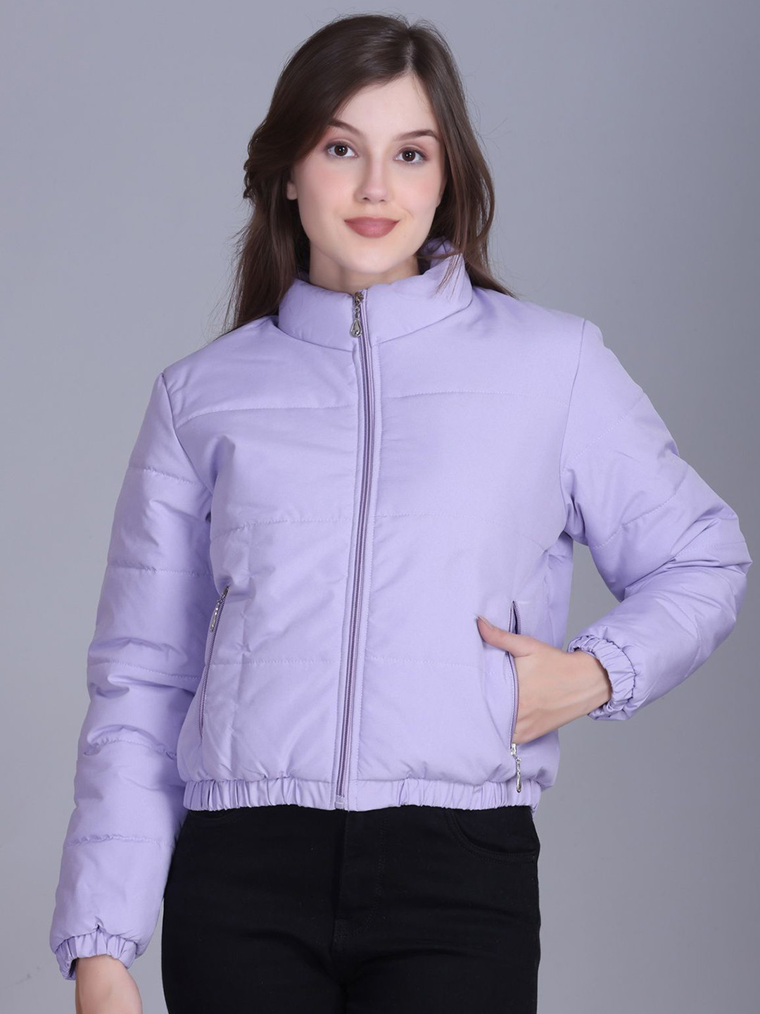 BARSTOW Lightweight Stand Collar Parka Jacket