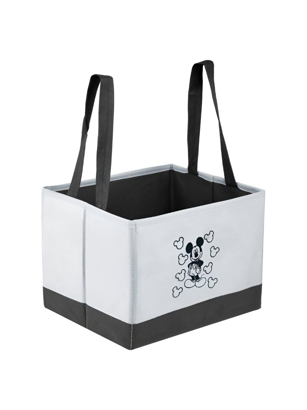 Aura Grey & Black Disney Mickey Drawer Multi-Utility Organiser With Handle