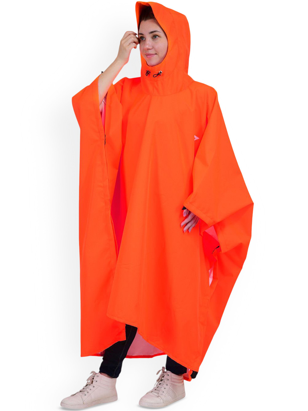 Rocksport Unisex Poncho Hooded Rain Jacket