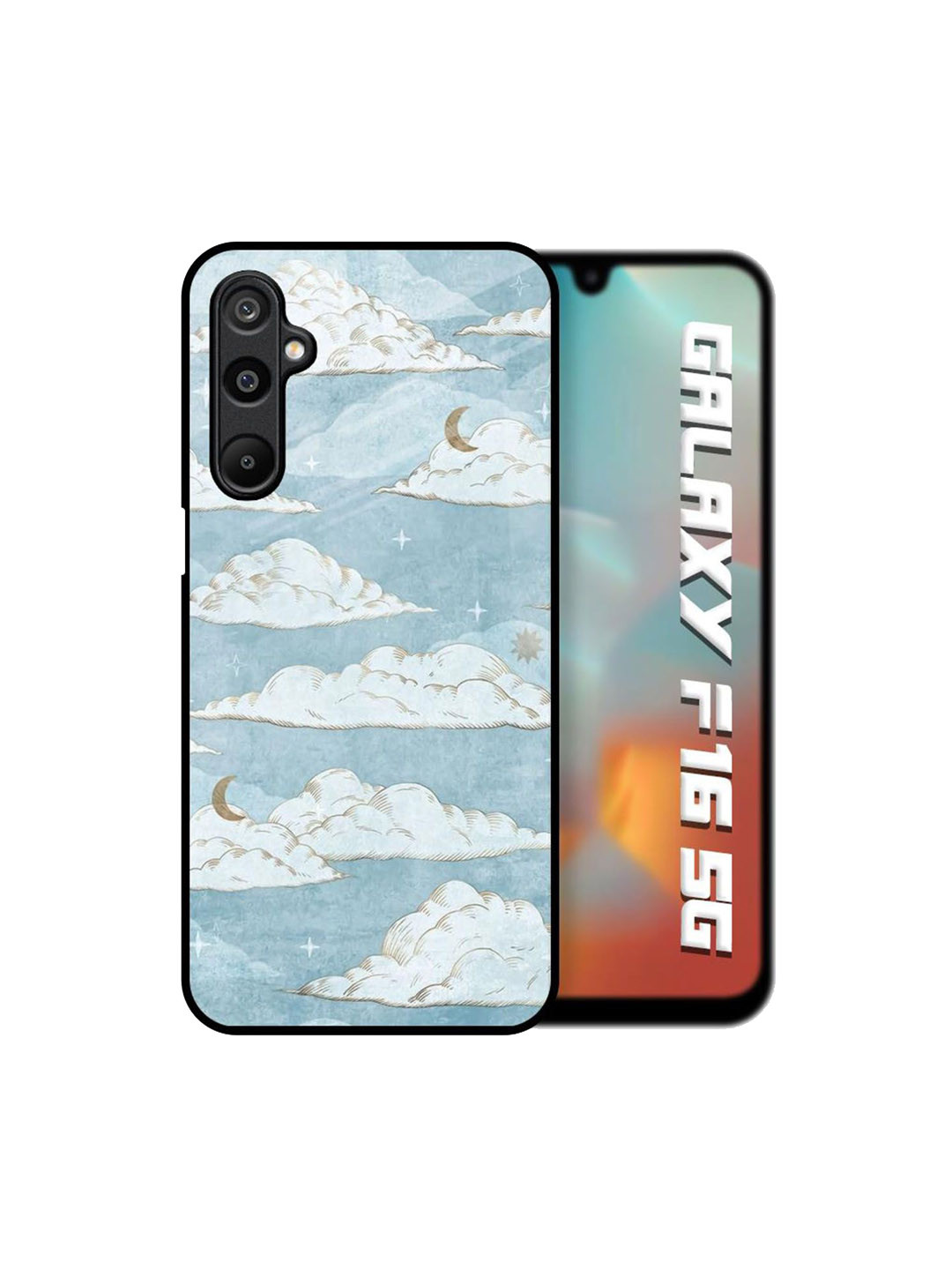 QRIOH Printed Samsung Galaxy F16 5G Back Case Mobile Accessories