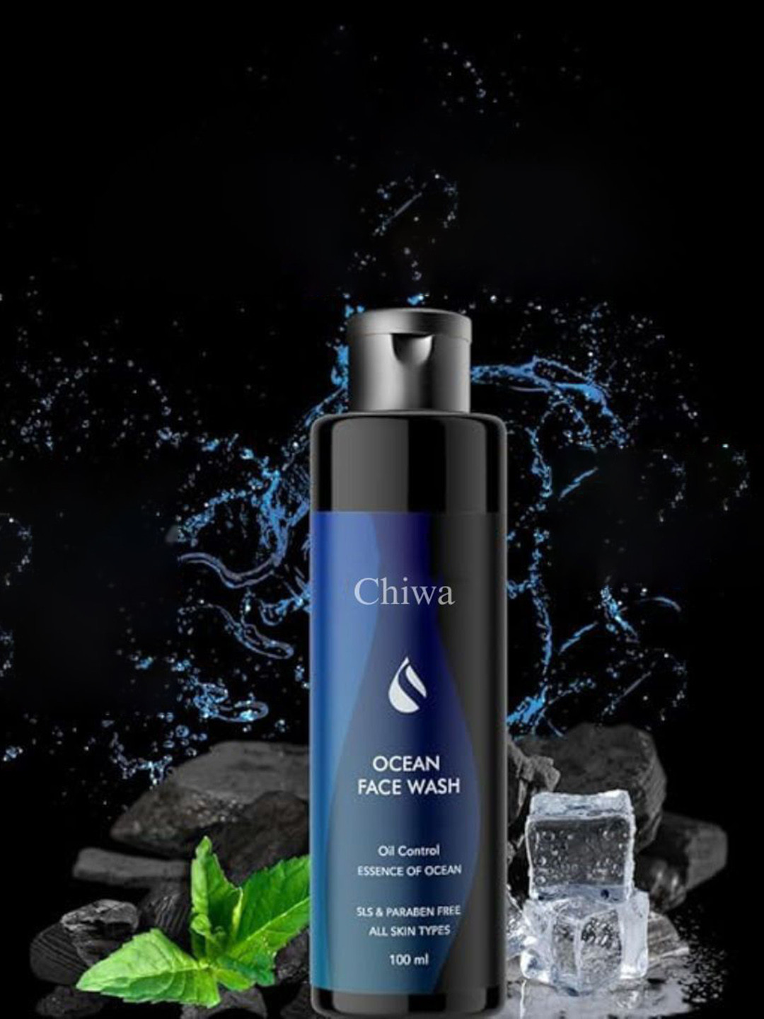 CHIWA Set Of 3 2% Kojic Acid Ocean Face Wash - 100 ml Each