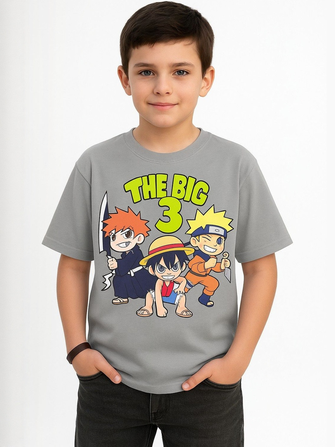 E-MAX Boys Printed T-shirt