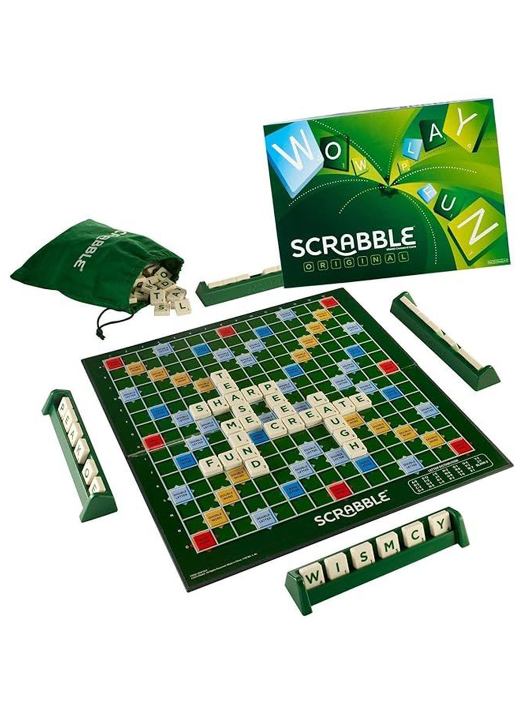 Kidoyz Kids Scrabble Board Game, Word, Letters Game