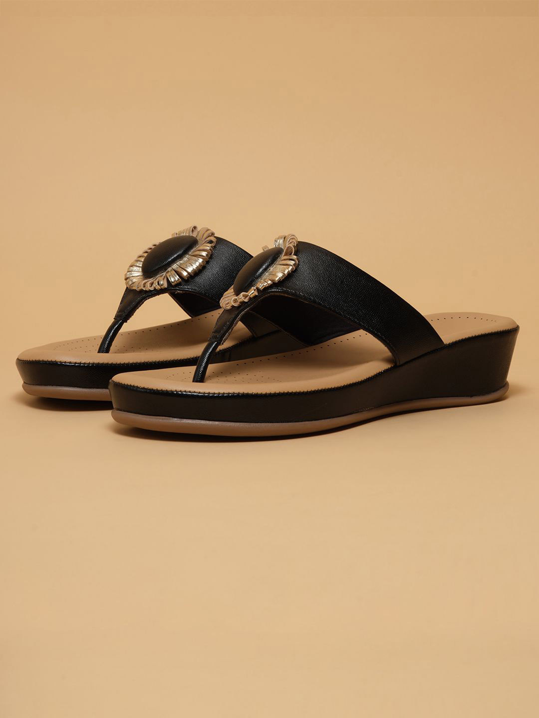 ERIDANI Bonita Women Open Toe Flatform Heels Sandals