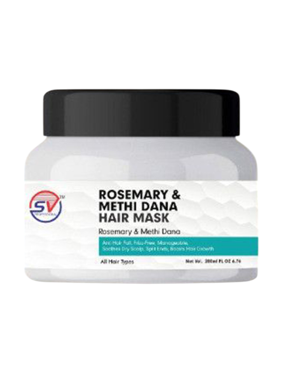 SV PROFESSIONAL Rosemary Fenugreek & Rice Water Hair Mask For Nourishing - 200 ml