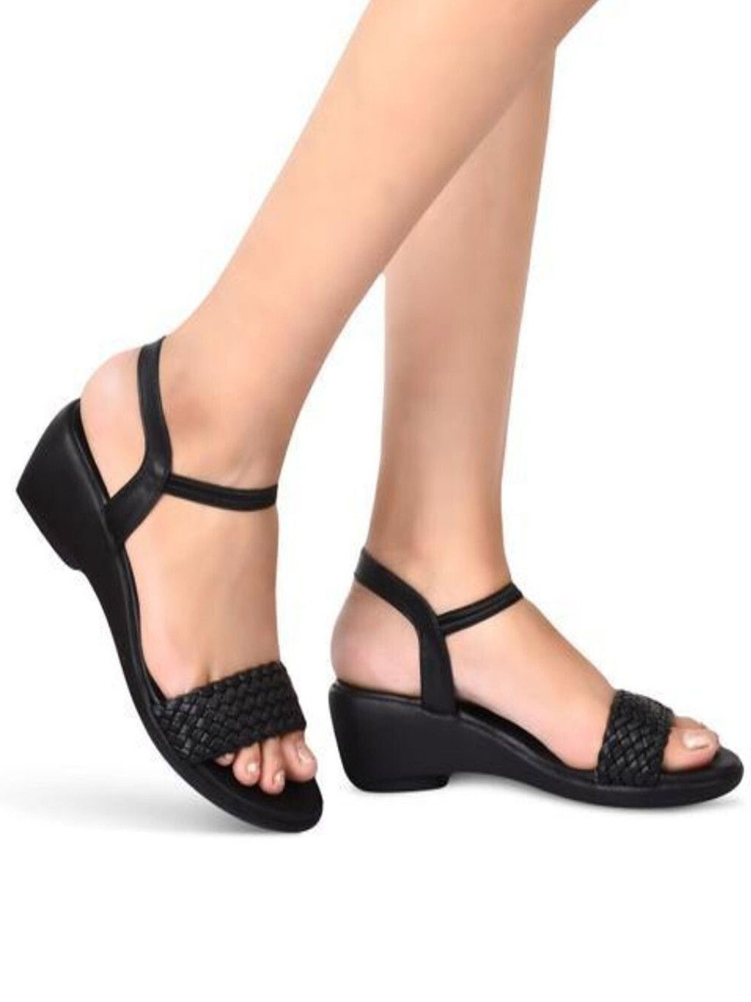 Be Found Women Block Backstrap Sandals