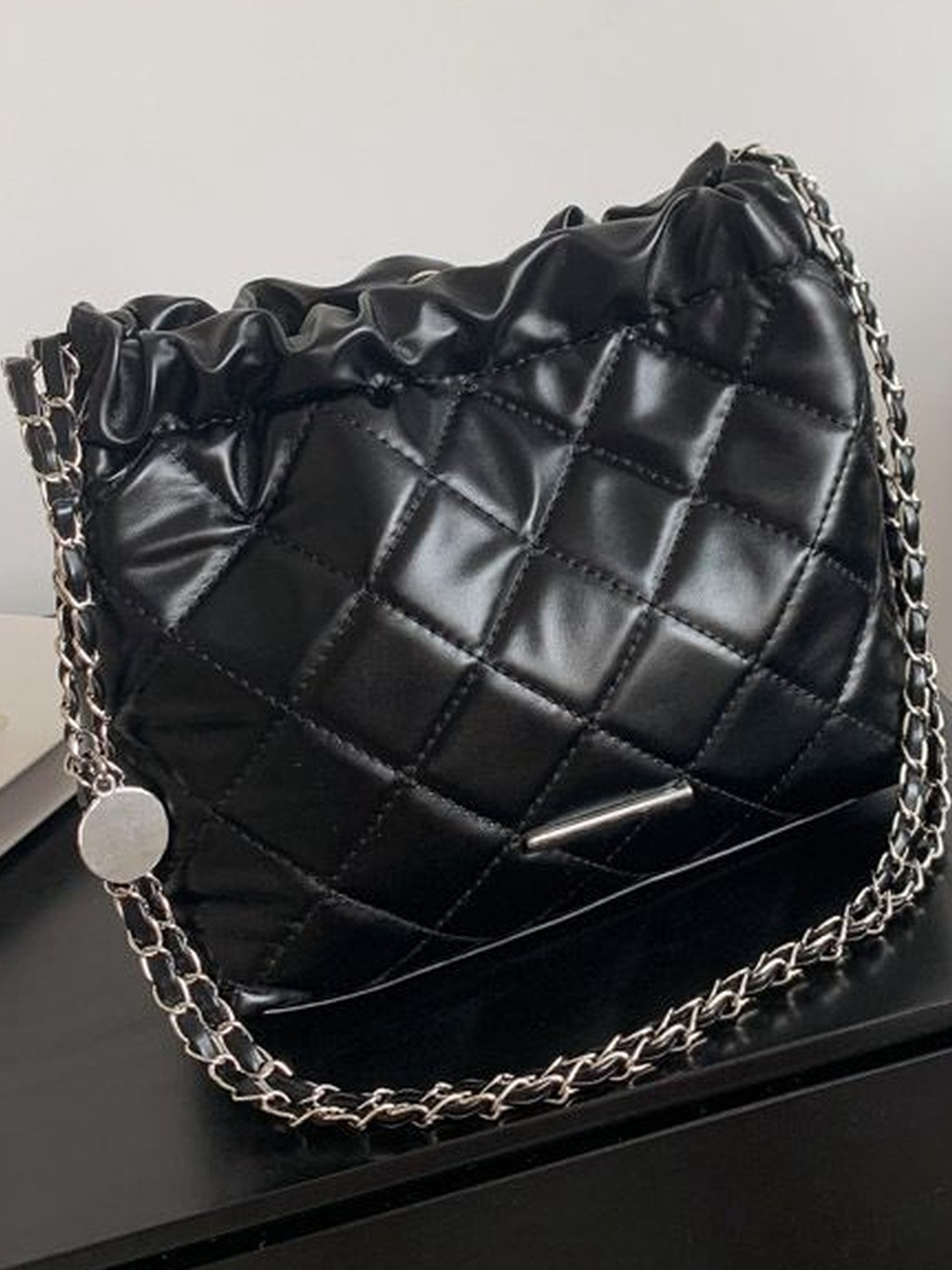 CORSICA Women Diamond Design PU Sling Bag